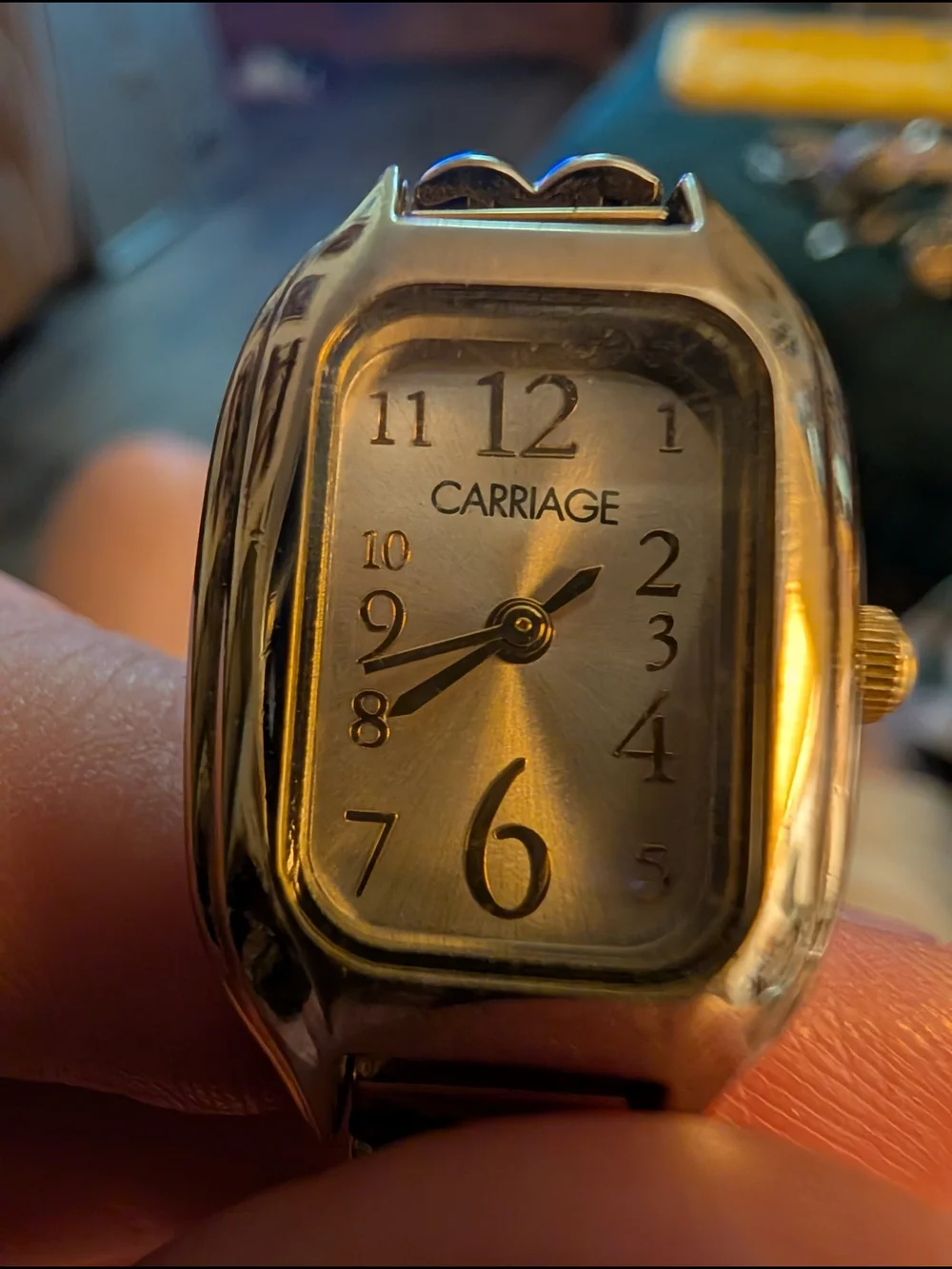 Carriage By Timex Beautiful Ladies Vintage Watch With Quartz Movement New Batter